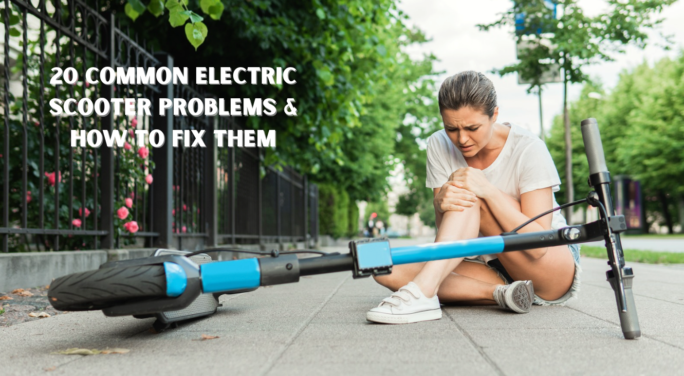 20 Common Electric Scooter Problems & How to Fix Them