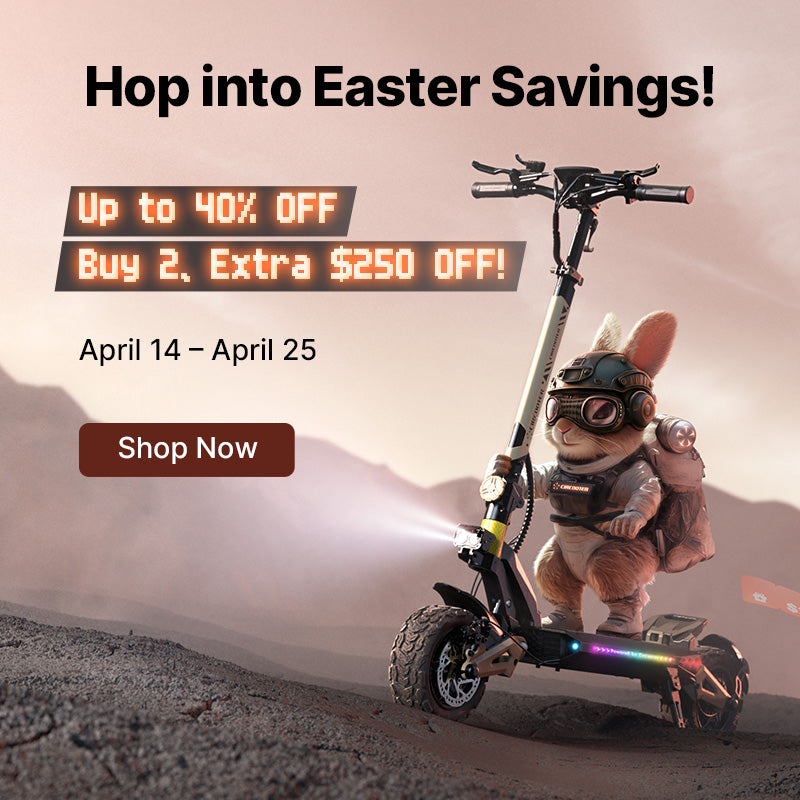 Hop Into Adventure: Circooter Easter Electric Scooter Sale – Save Up to $350