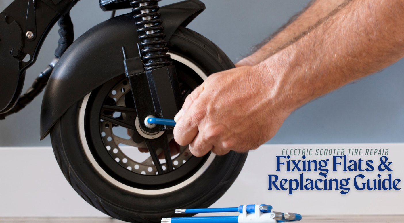 Electric Scooter Tire Repair: Fixing Flats & Replacing Guide