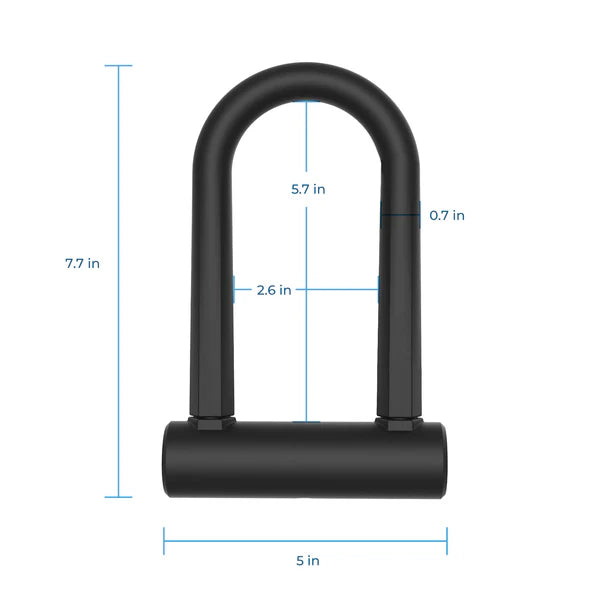 Heavy Duty Security U Cable Lock (Gift)